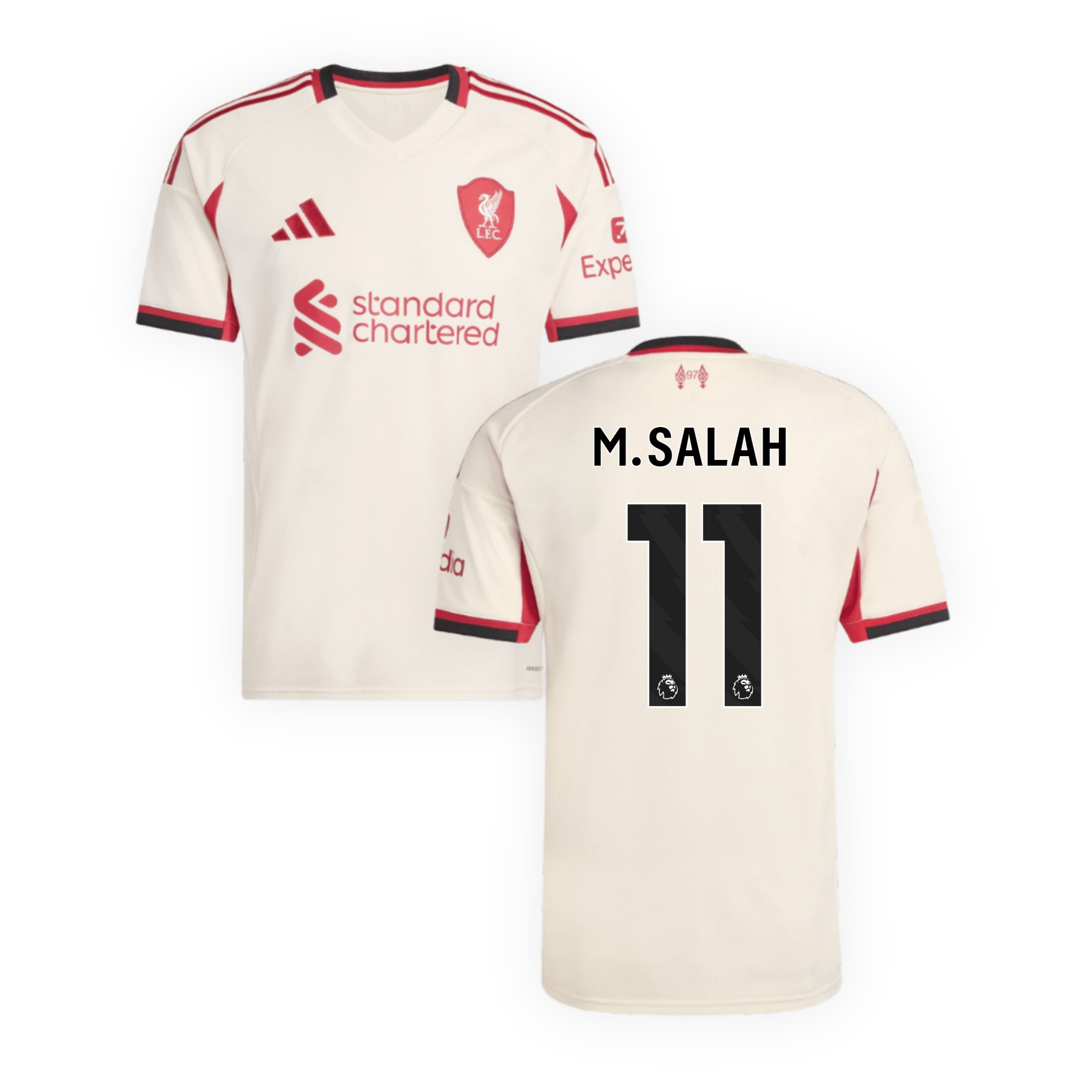 LFC FC LIVERPOOL AUTHENTIC Trikot Away Herren 25 / 26 - M. SALAH 11 - sportiger.de