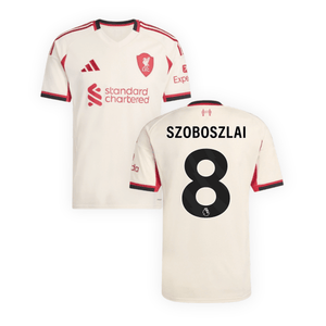 LFC FC LIVERPOOL AUTHENTIC Trikot Away Herren 25 / 26 - SZOBOSZLAI 8 - sportiger.de