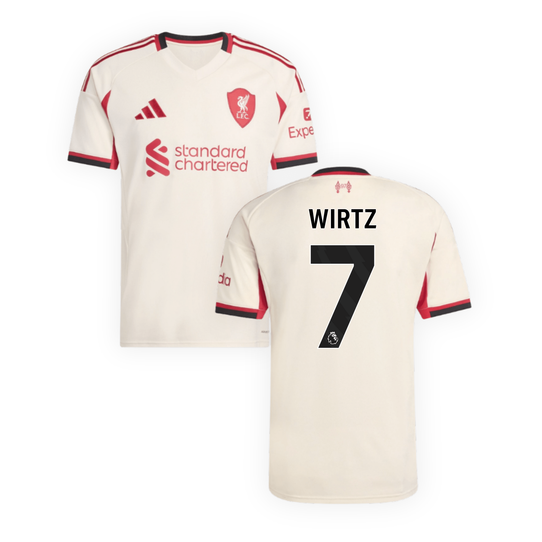 LFC FC LIVERPOOL AUTHENTIC Trikot Away Herren 25 / 26 - WIRTZ 7 - sportiger.de