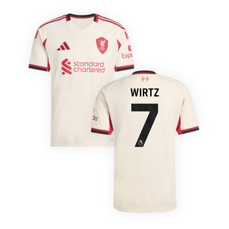 LFC FC LIVERPOOL AUTHENTIC Trikot Away Herren 25 / 26 - WIRTZ 7 - sportiger.de