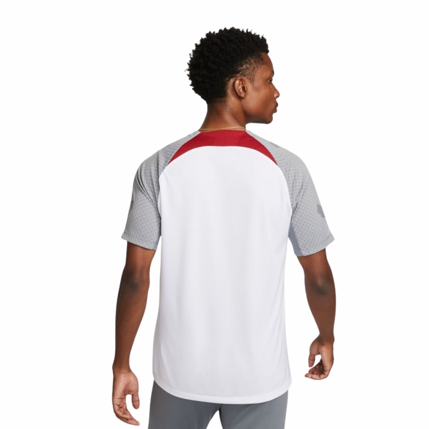 LFC FC LIVERPOOL STRIKE Shirt Herren weiß - grau - rot - sportiger.de