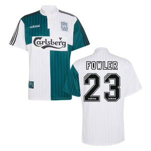 LFC FC LIVERPOOL Maillot extérieur Homme 1995 - FOWLER 23 (Flockage rétro feutré) - sportiger.de