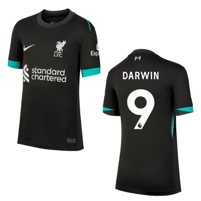 LFC FC LIVERPOOL Trikot Away Kinder 24 / 25 - DARWIN 9 - sportiger.de