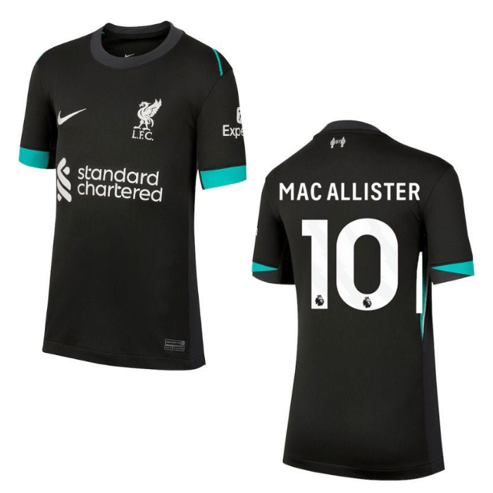 LFC FC LIVERPOOL Trikot Away Kinder 24 / 25 - MAC ALLISTER 10 - sportiger.de