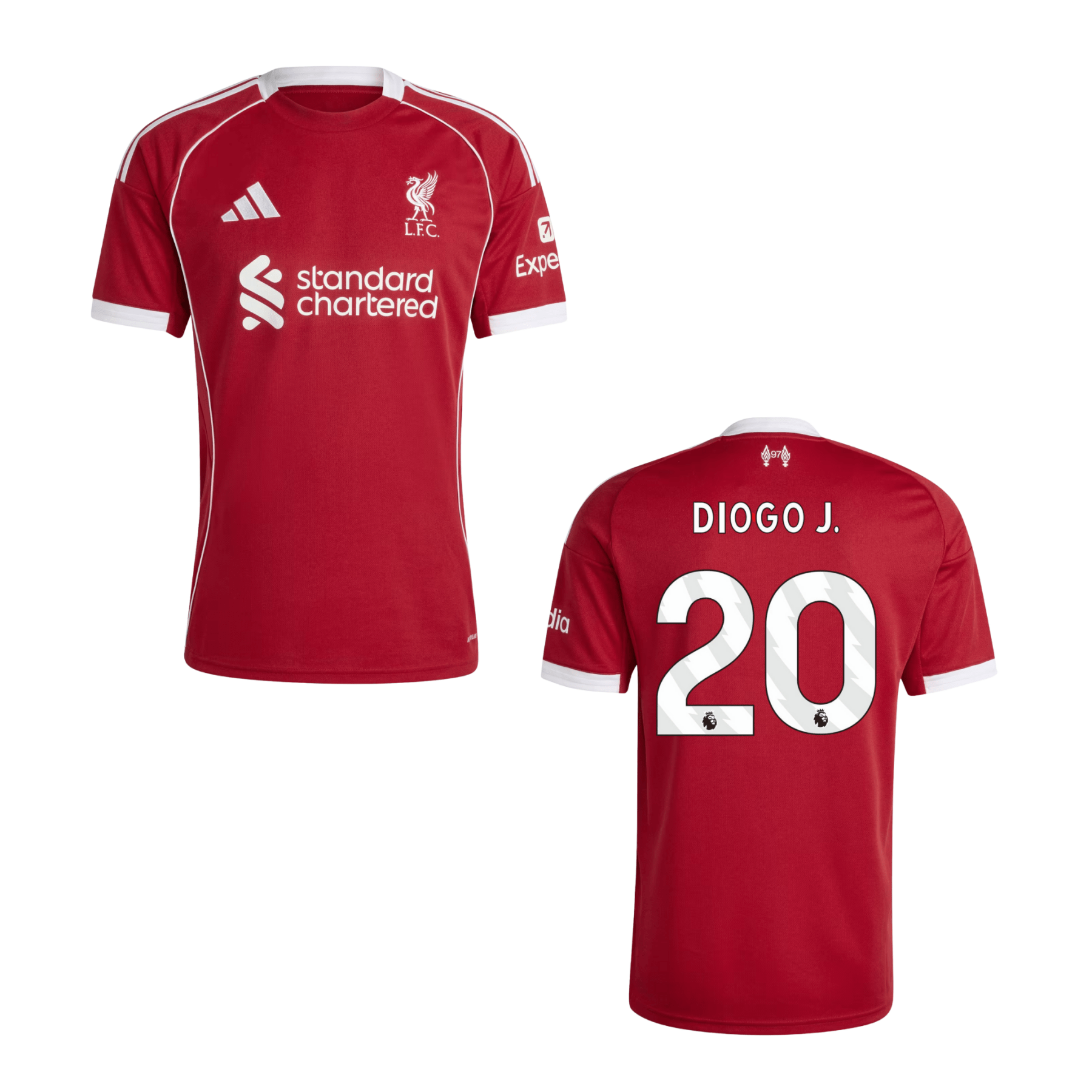 LFC FC LIVERPOOL Trikot Home Herren 25 / 26 - DIOGO J. 20 - sportiger.de