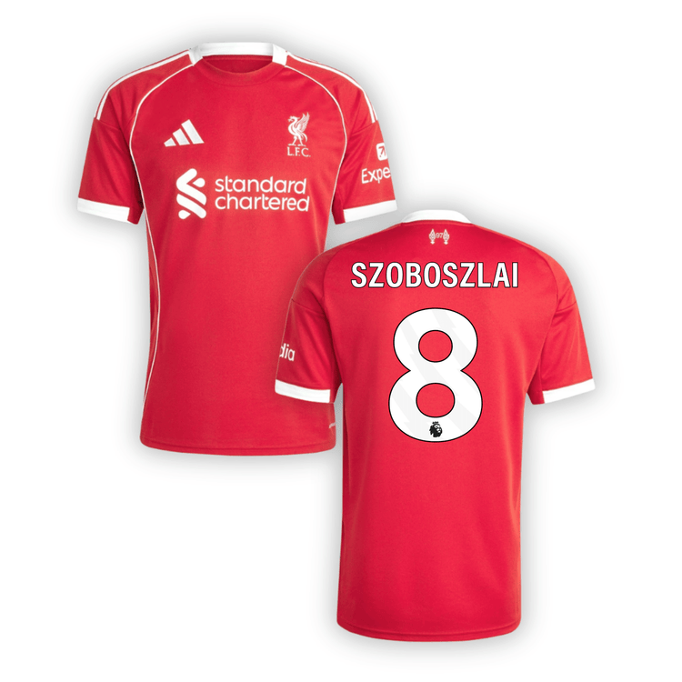 LFC FC LIVERPOOL Trikot Home Herren 25 / 26 - SZOBOSZLAI 8 - sportiger.de