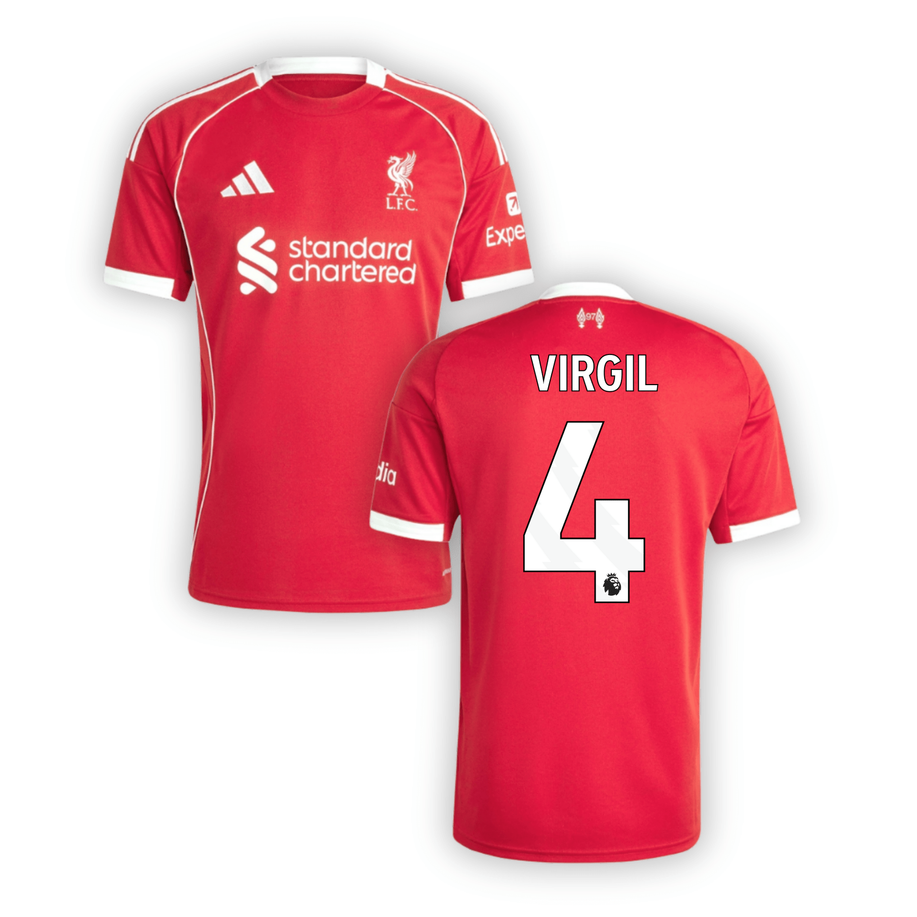 LFC FC LIVERPOOL Trikot Home Herren 25 / 26 - VIRGIL 4 - sportiger.de