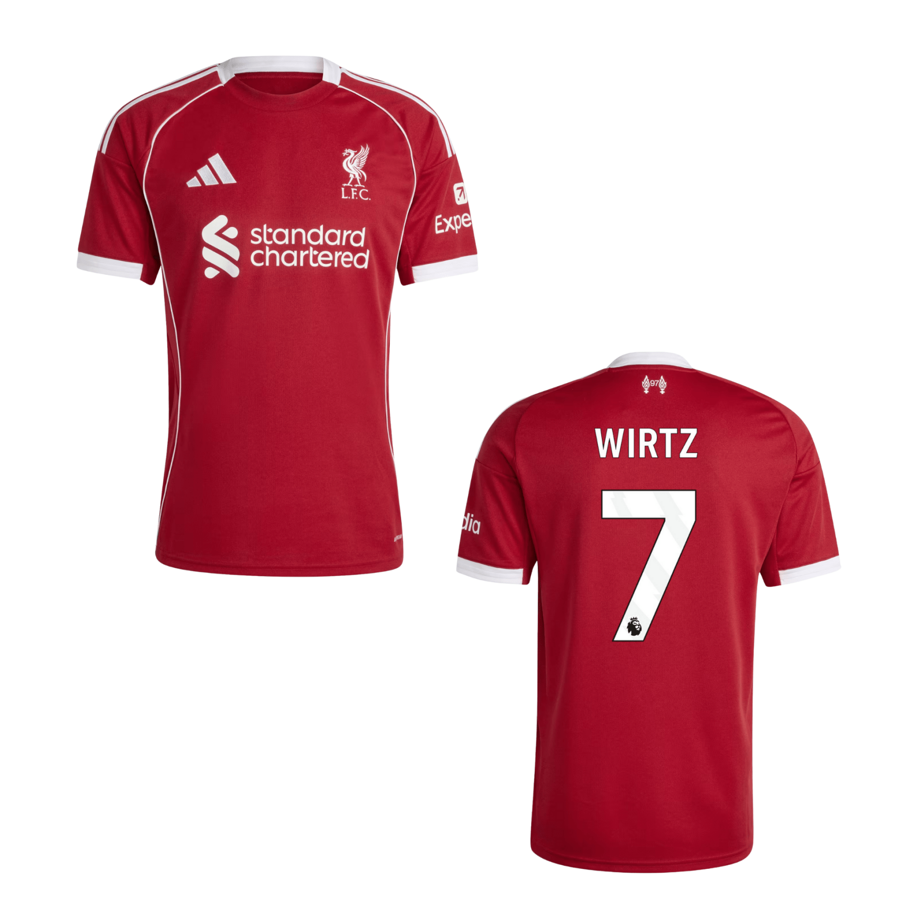LFC FC LIVERPOOL Trikot Home Herren 25 / 26 - WIRTZ 7 - sportiger.de