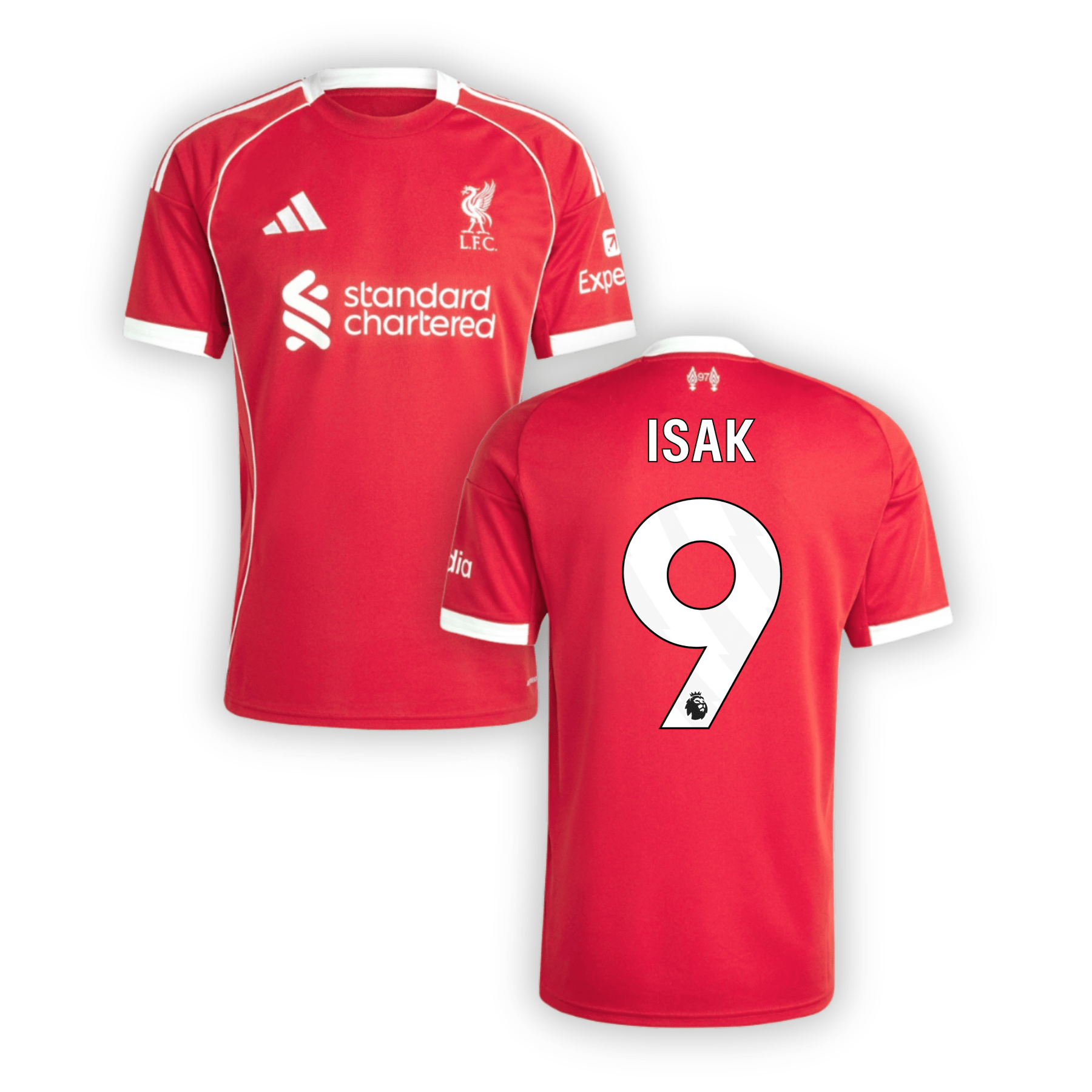LFC FC LIVERPOOL Trikot Home Kinder 25 / 26 - ISAK 9 - sportiger.de