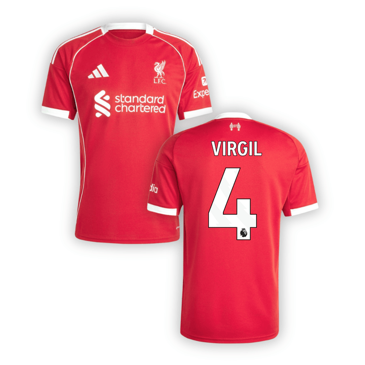 LFC FC LIVERPOOL Trikot Home Kinder 25 / 26 - VIRGIL 4 - sportiger.de