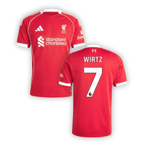 LFC FC LIVERPOOL Trikot Home Kinder 25 / 26 - WIRTZ 7 - sportiger.de