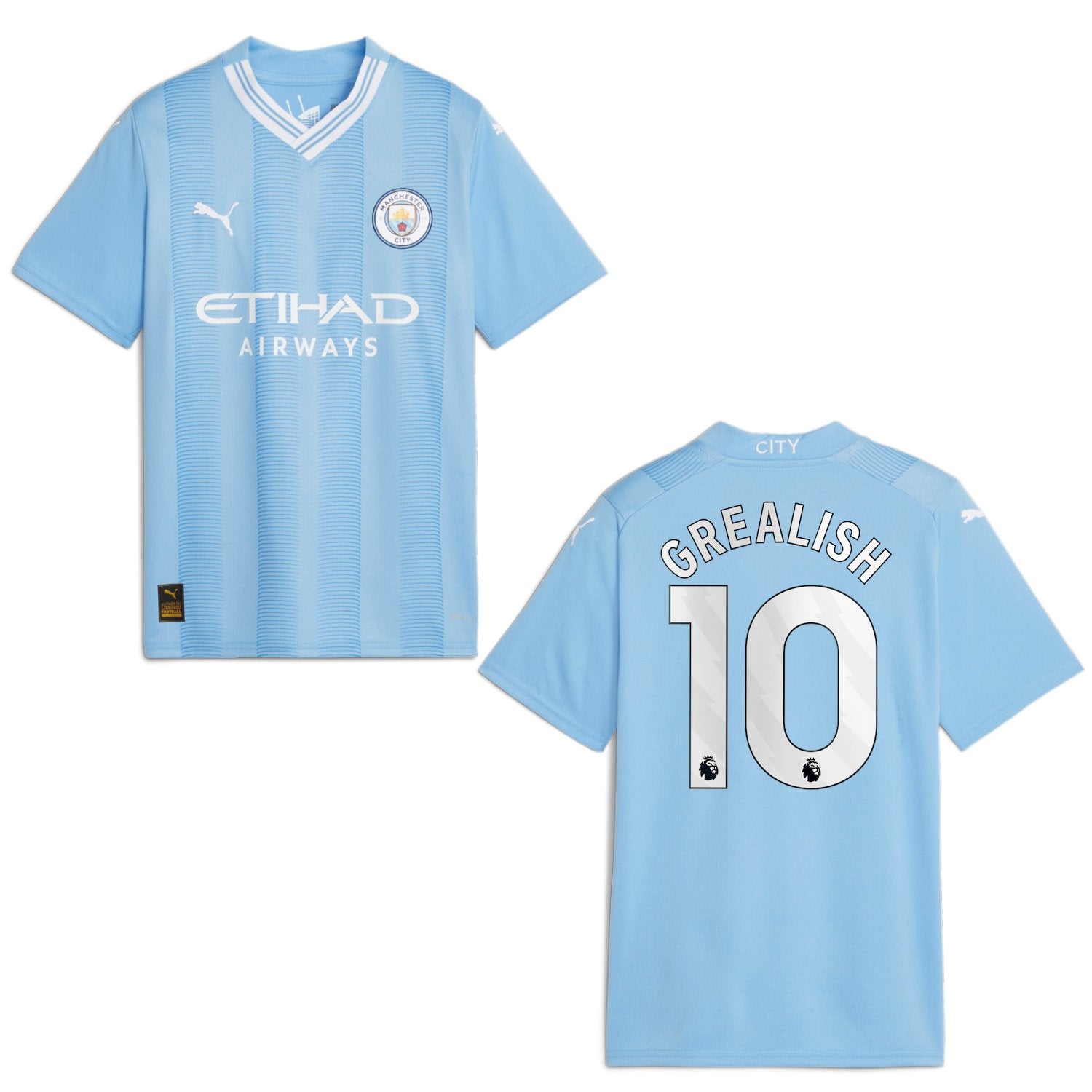 MANCHESTER CITY Trikot Home Herren 23 / 24 - GREALISH 10 - sportiger.de