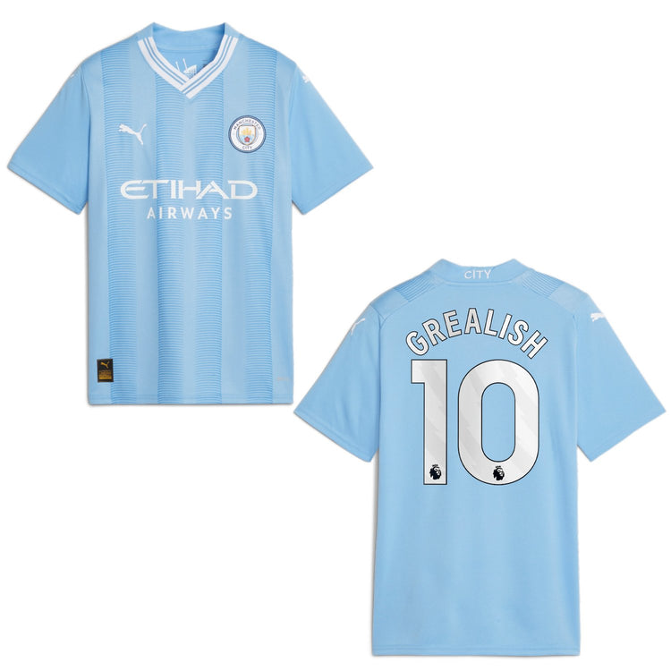 MANCHESTER CITY Trikot Home Herren 23 / 24 - GREALISH 10 - sportiger.de