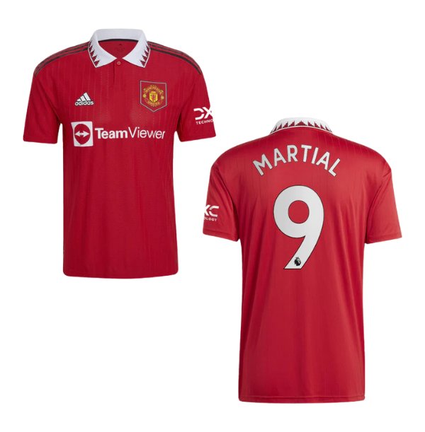 MANCHESTER UNITED Trikot Home Herren 22 / 23 - MARTIAL 9 - sportiger.de