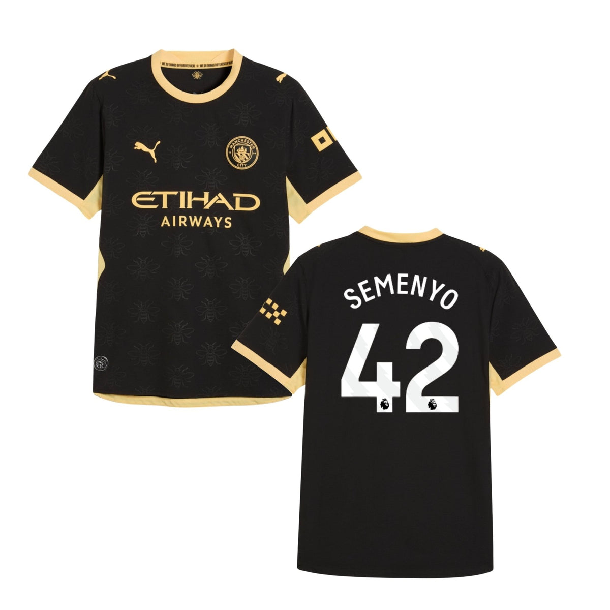 MCFC MANCHESTER CITY Camiseta Authentic Away Hombre 26 / 27 - SEMENYO 42 - sportiger.de