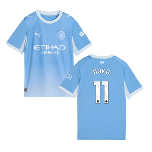 MCFC MANCHESTER CITY AUTHENTIC Home Jersey Men 26 / 27 - DOKU 11 - sportiger.de