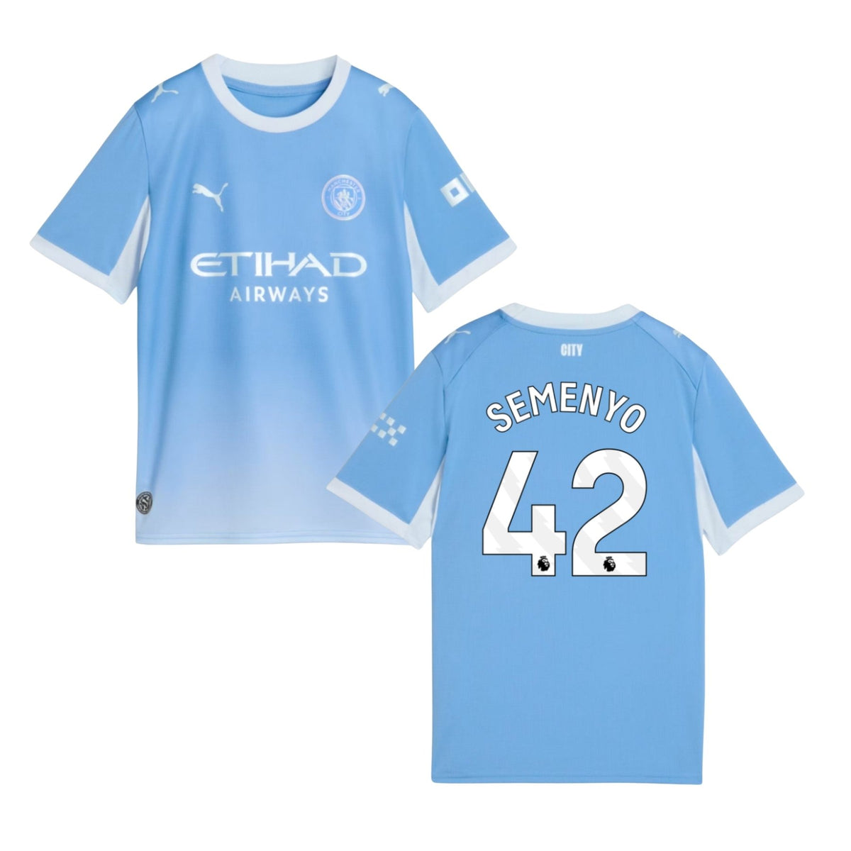 MCFC MANCHESTER CITY Camiseta Authentic Home Hombre 26 / 27 - SEMENYO 42 - sportiger.de