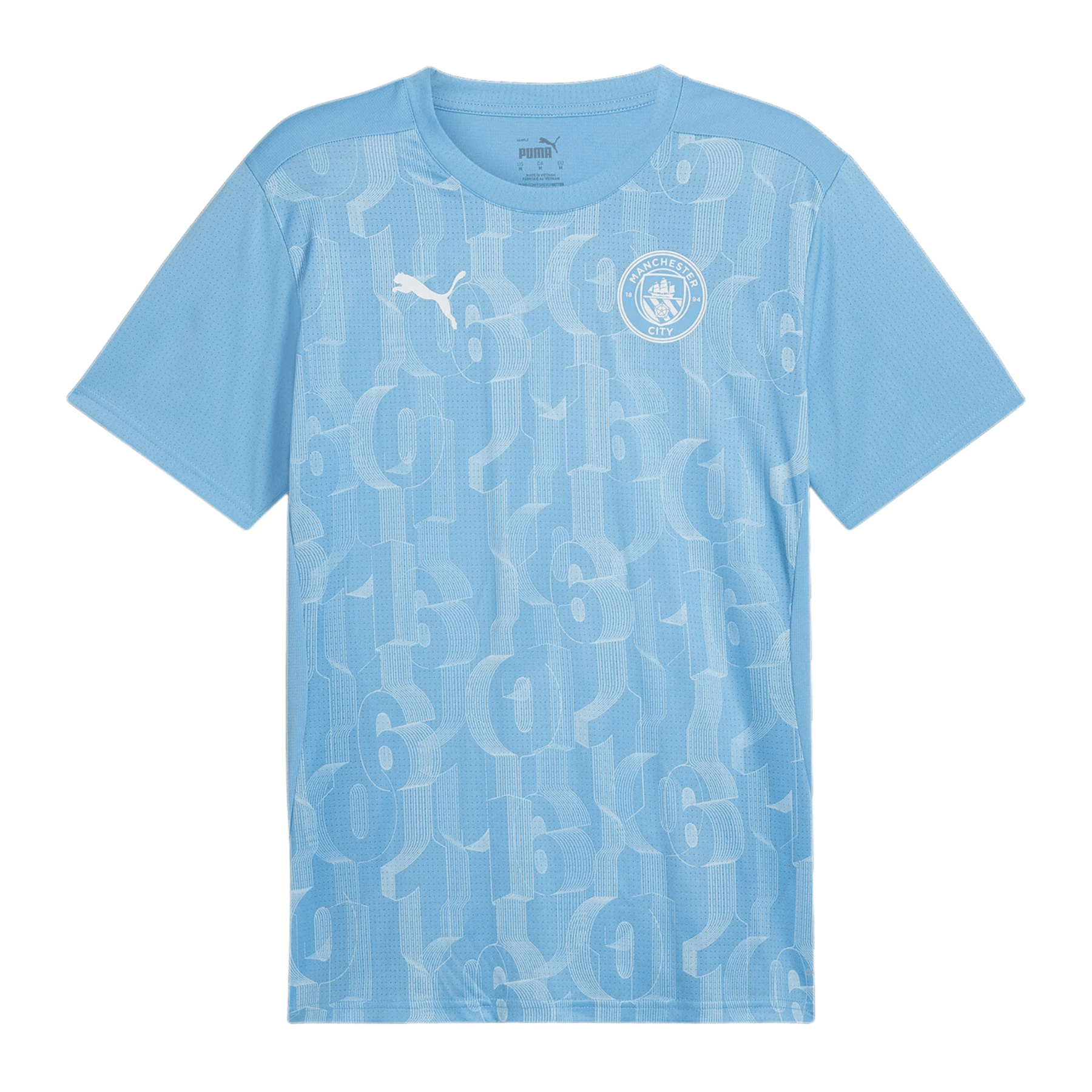 MCFC MANCHESTER CITY Pre - Match Shirt blau 24 / 25 - sportiger.de