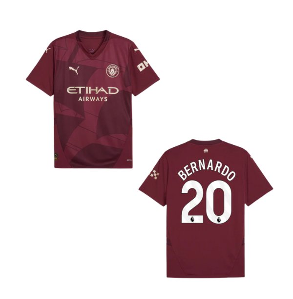 MCFC MANCHESTER CITY Trikot 3rd Herren 24 / 25 - BERNARDO 20 - sportiger.de