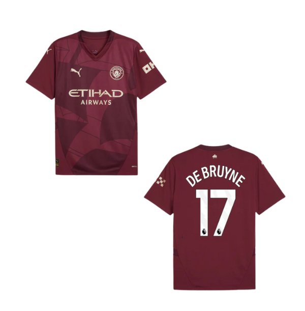 MCFC MANCHESTER CITY Trikot 3rd Herren 24 / 25 - DE BRUYNE 17 - sportiger.de