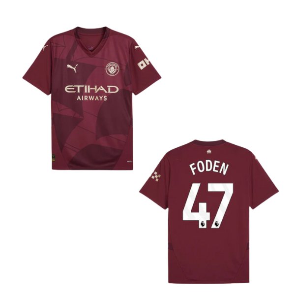 MCFC MANCHESTER CITY Trikot 3rd Herren 24 / 25 - FODEN 47 - sportiger.de