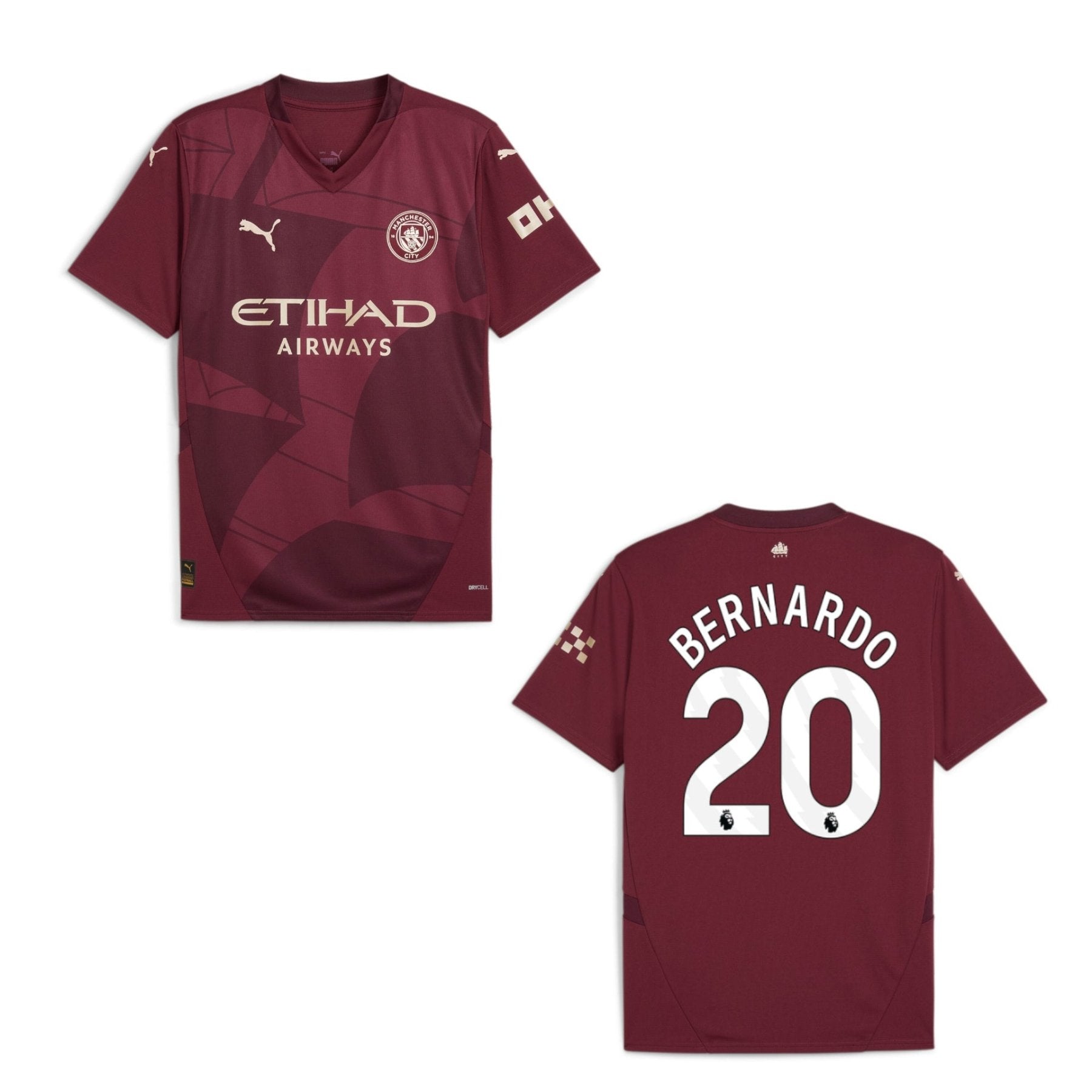 MCFC MANCHESTER CITY Trikot 3rd Kinder 24 / 25 - BERNARDO 20 - sportiger.de