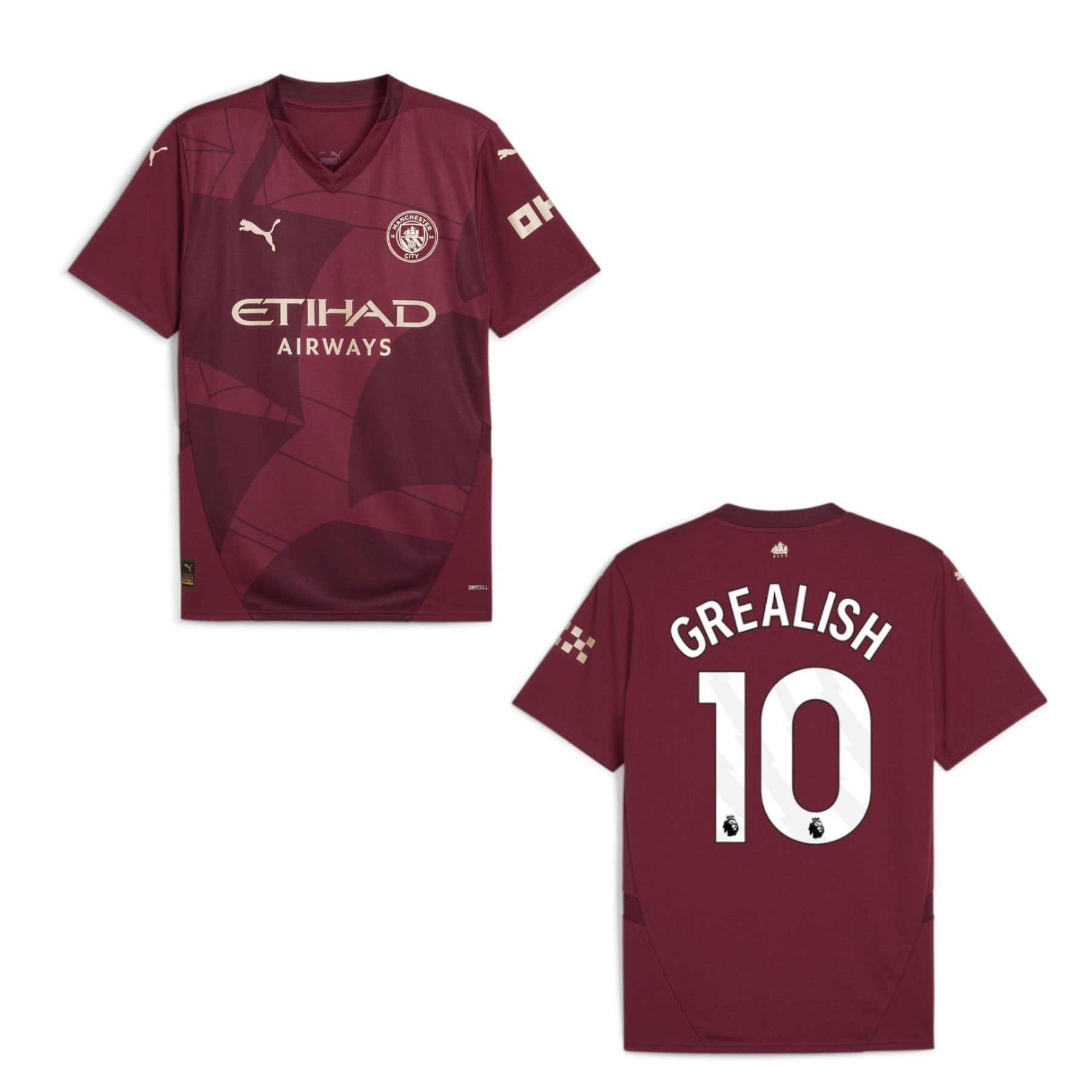 MCFC MANCHESTER CITY Trikot 3rd Kinder 24 / 25 - GREALISH 10 - sportiger.de