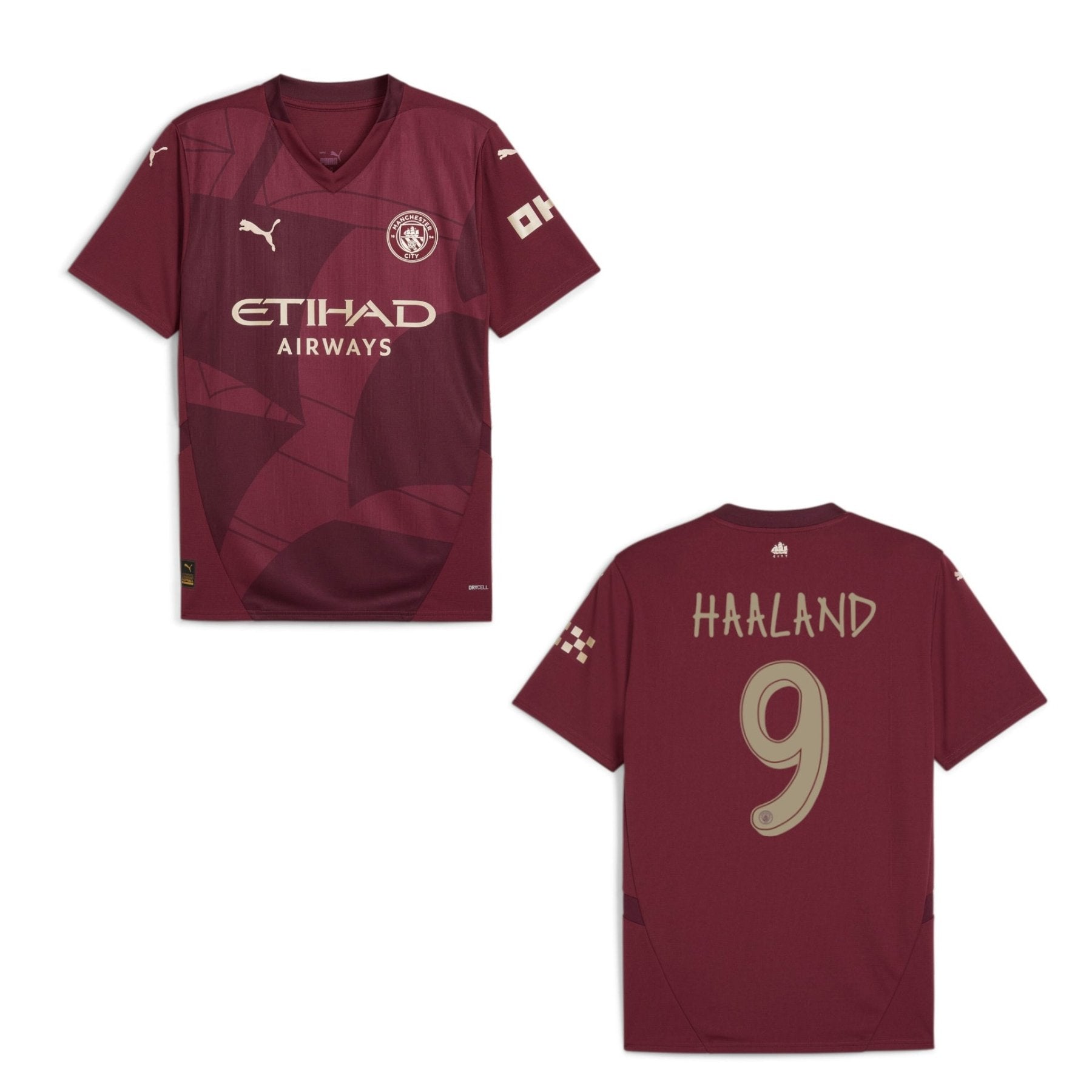 MCFC MANCHESTER CITY Trikot 3rd Kinder 24 / 25 - HAALAND 9 (Champions League Style) - sportiger.de