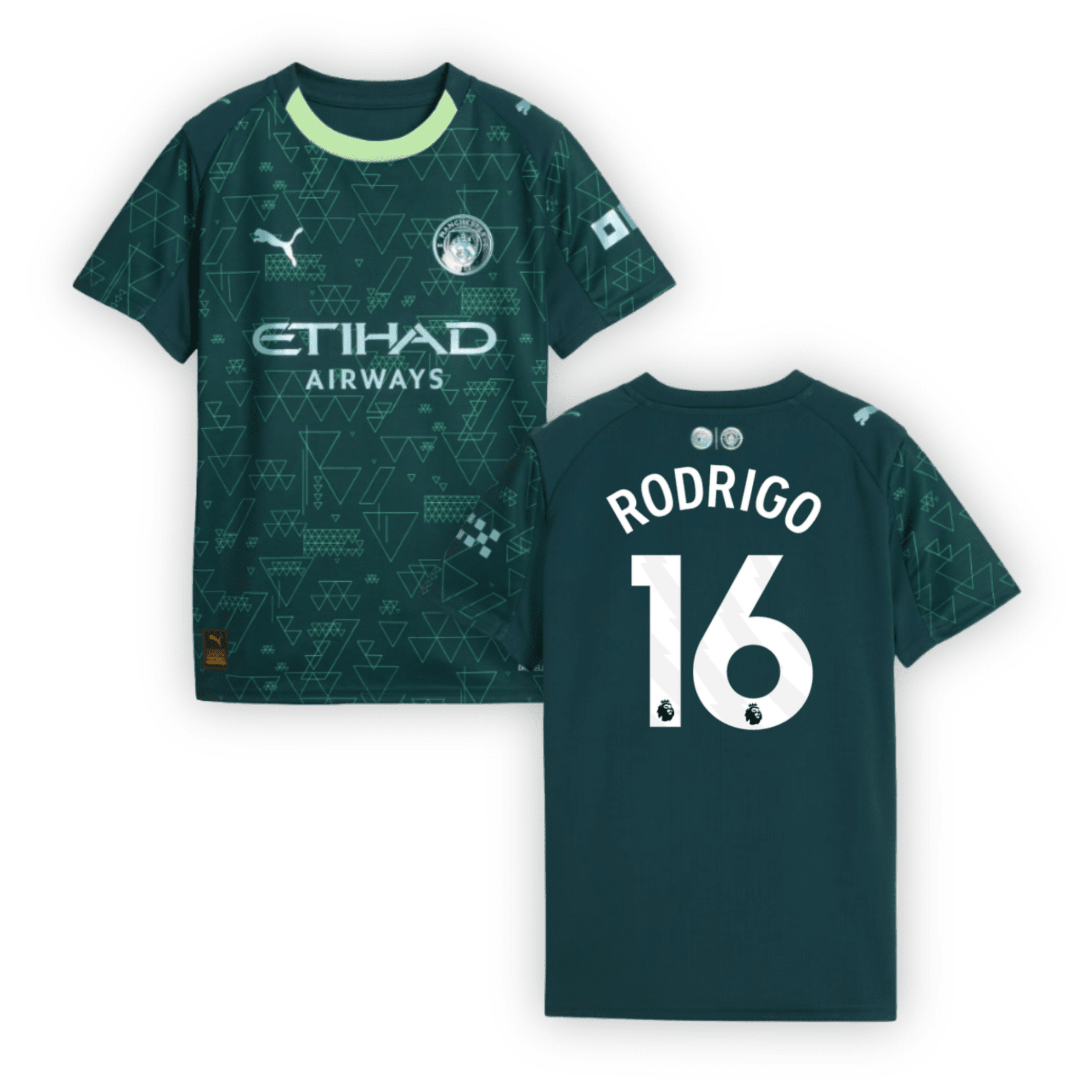 MCFC MANCHESTER CITY Trikot 4th Herren 25 / 26 - KUN AGÜERO 16 (Legend) (Retro Style) - sportiger.de