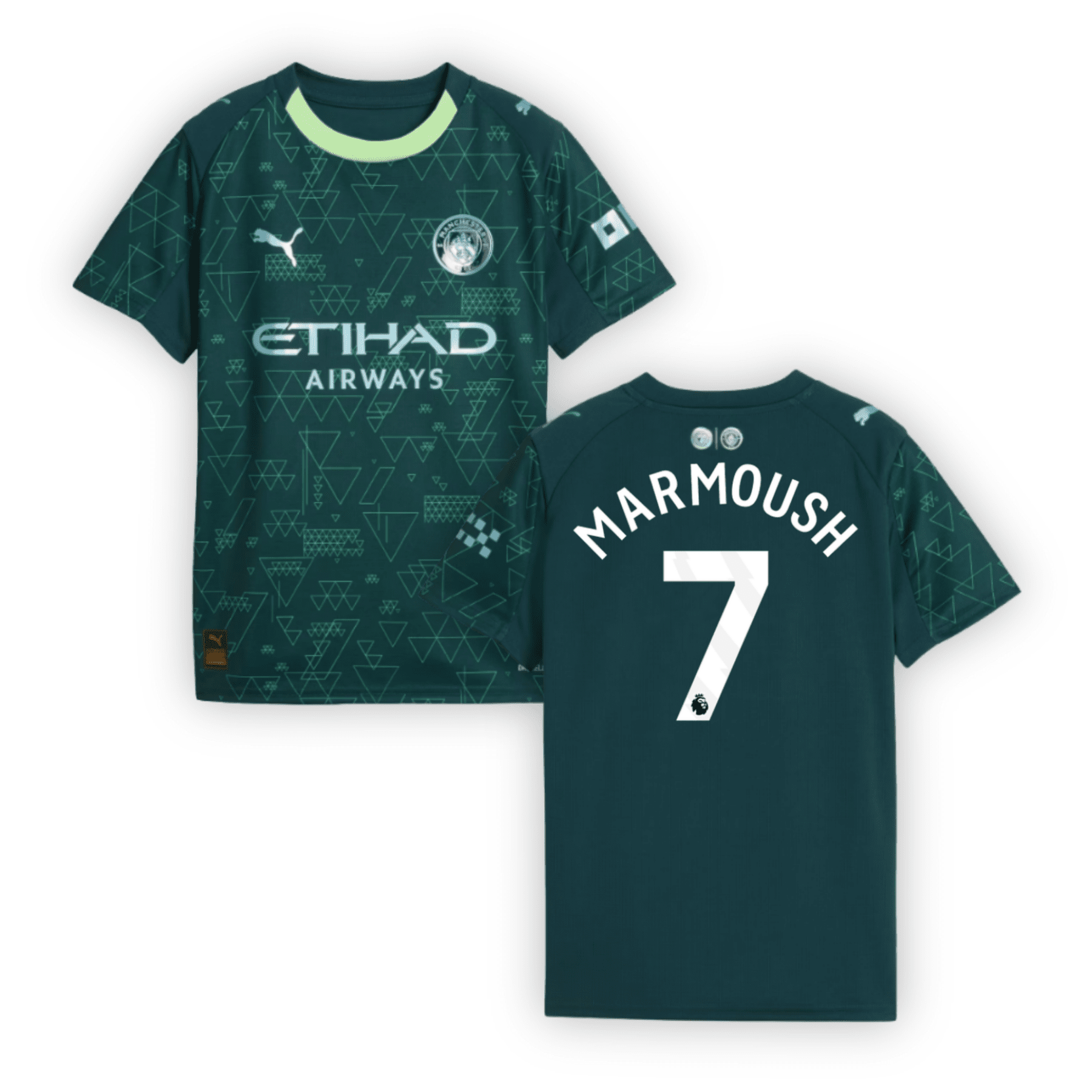 MCFC MANCHESTER CITY Trikot 4th Kinder 25 / 26 - MARMOUSH 7 - sportiger.de