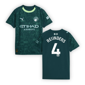 MCFC MANCHESTER CITY Trikot 4th Kinder 25 / 26 - REIJNDERS 4 - sportiger.de