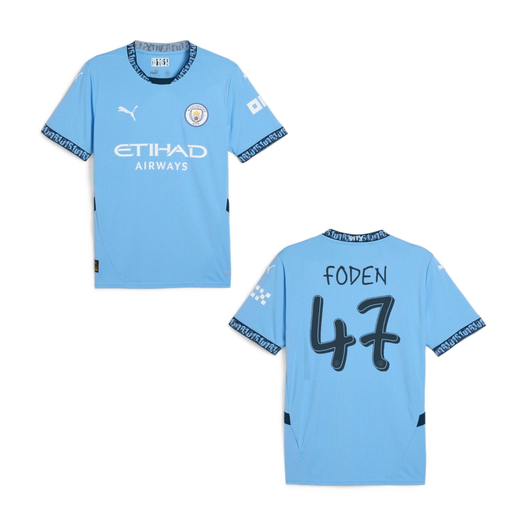 MCFC MANCHESTER CITY Trikot Authentic Home 24 / 25 - FODEN 47 (Champions League Style) - sportiger.de