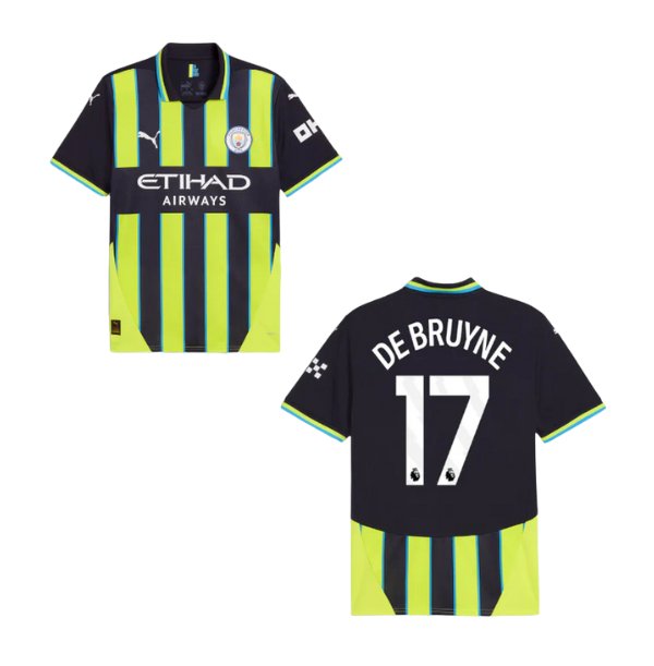 MCFC MANCHESTER CITY Trikot Away Herren 24 / 25 - DE BRUYNE 17 - sportiger.de