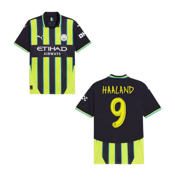 MCFC MANCHESTER CITY Trikot Away Herren 24 / 25 - HAALAND 9 (Champions League Style) - sportiger.de