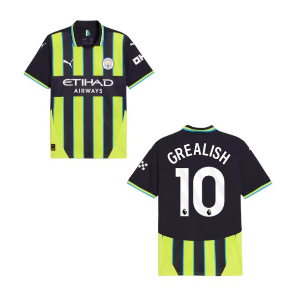 MCFC MANCHESTER CITY Trikot Away Kinder 24 / 25 - GREALISH 10 - sportiger.de