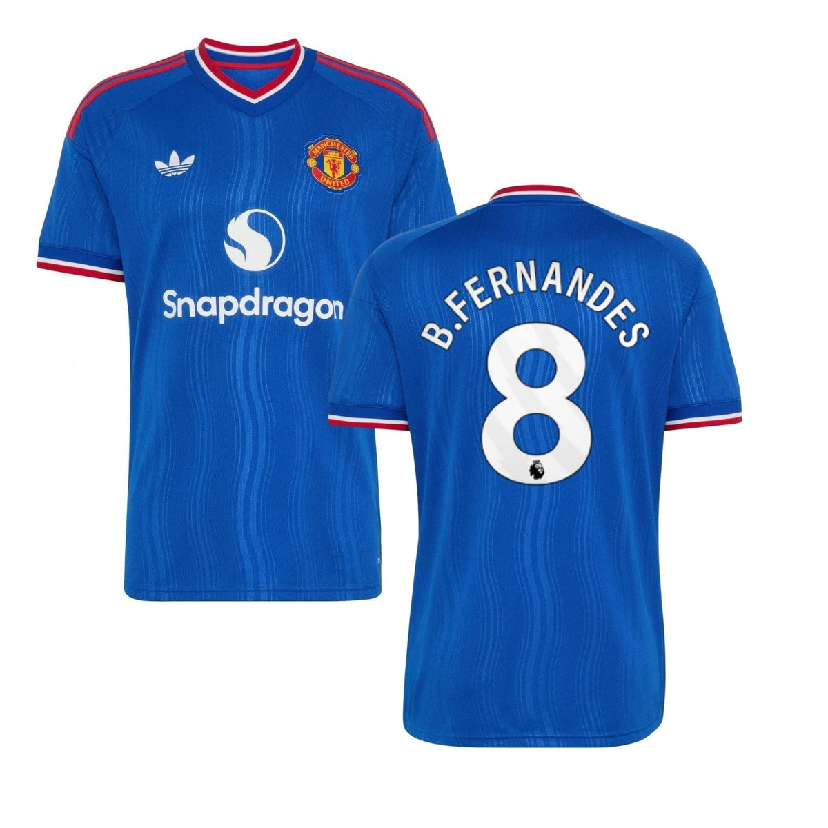 Maillot MUFC MANCHESTER UNITED authentique extérieur hommes 26 / 27 - B. FERNANDES 8 - sportiger.de