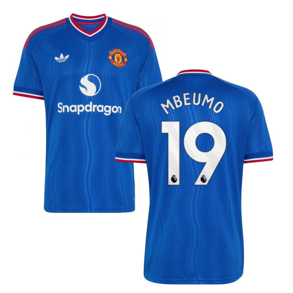 MUFC MANCHESTER UNITED AUTHENTIC Maillot extérieur Homme 26 / 27 - MBEUMO 19 - sportiger.de