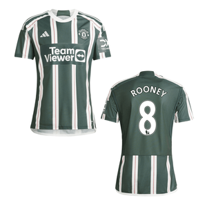 MUFC MANCHESTER UNITED Trikot Away Herren 23 / 24 - ROONEY 8 (Legend) (Retro Style) - sportiger.de
