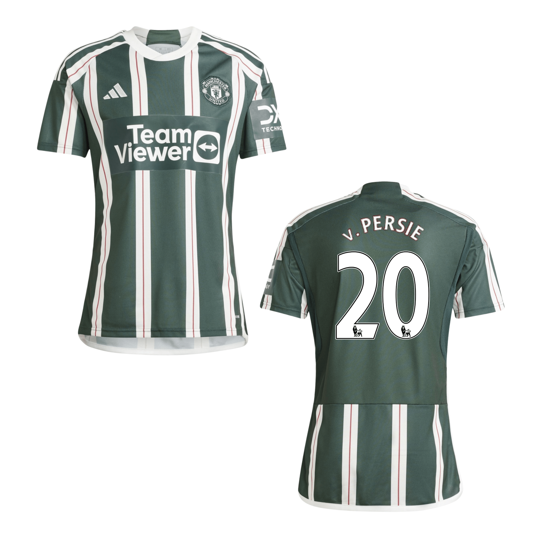 MUFC MANCHESTER UNITED Trikot Away Herren 23 / 24 - v. PERSIE 20 (Legend) (Retro Style) - sportiger.de