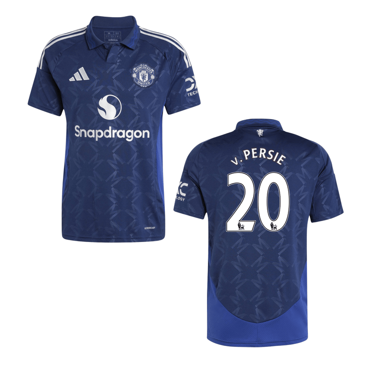 MUFC MANCHESTER UNITED Trikot Away Herren 24 / 25 - v. PERSIE 20 (Legend) (Retro Style) - sportiger.de