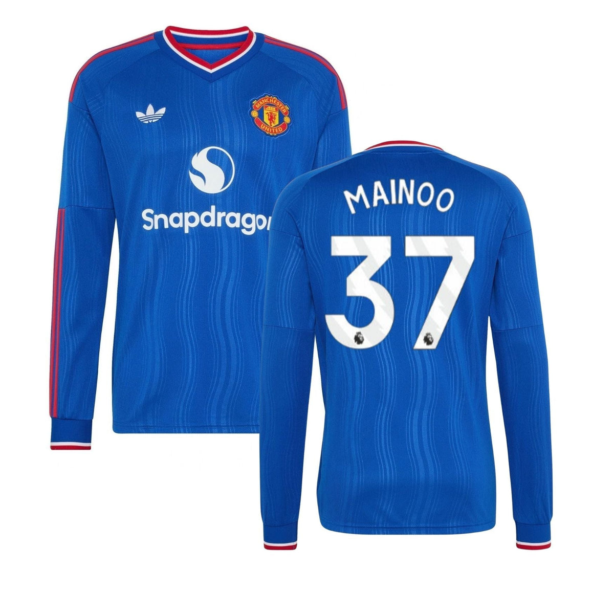 Maillot extérieur MUFC MANCHESTER UNITED Homme manches longues 26 / 27 - MAINOO 37 - sportiger.de