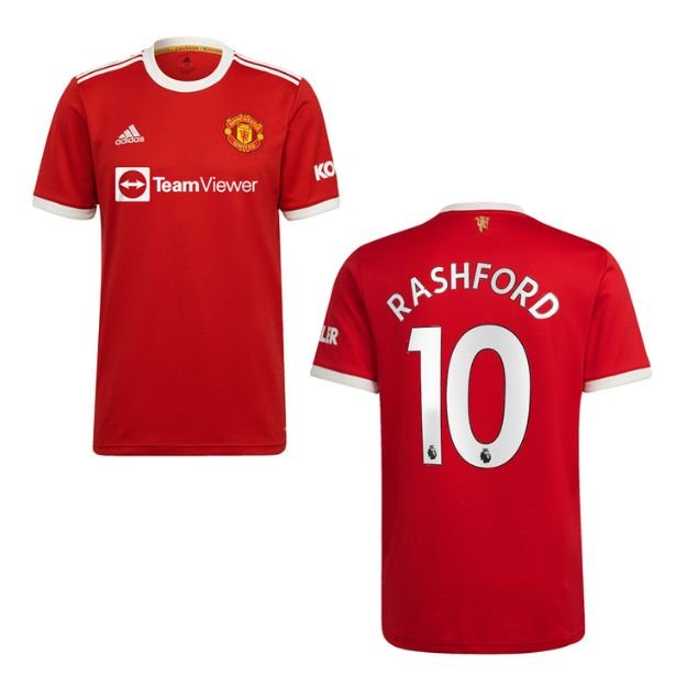 MUFC MANCHESTER UNITED Trikot Home Herren 21 / 22 - RASHFORD 10 - sportiger.de