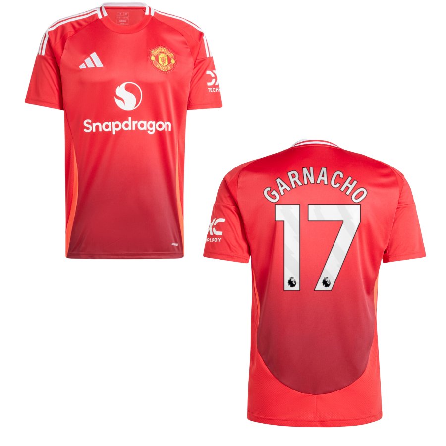 MUFC MANCHESTER UNITED Trikot Home Herren 24 / 25 - GARNACHO 17 - sportiger.de