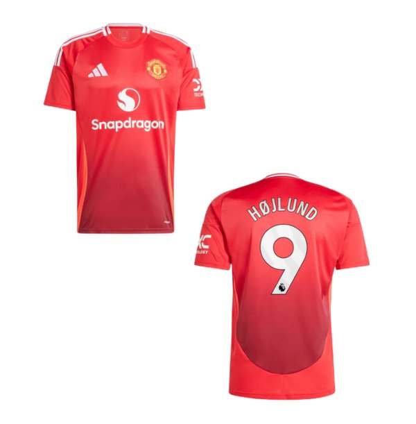 MUFC MANCHESTER UNITED Trikot Home Herren 24 / 25 - HÖJLUND 9 - sportiger.de