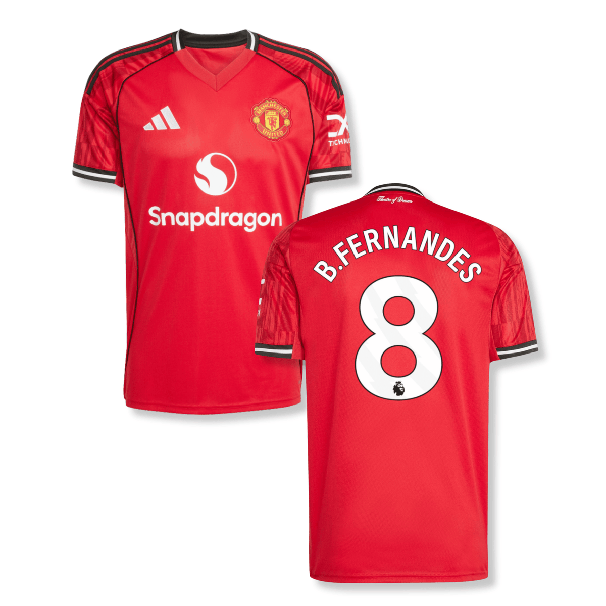 MUFC MANCHESTER UNITED Trikot Home Herren 25 / 26 - B. FERNANDES 8 - sportiger.de