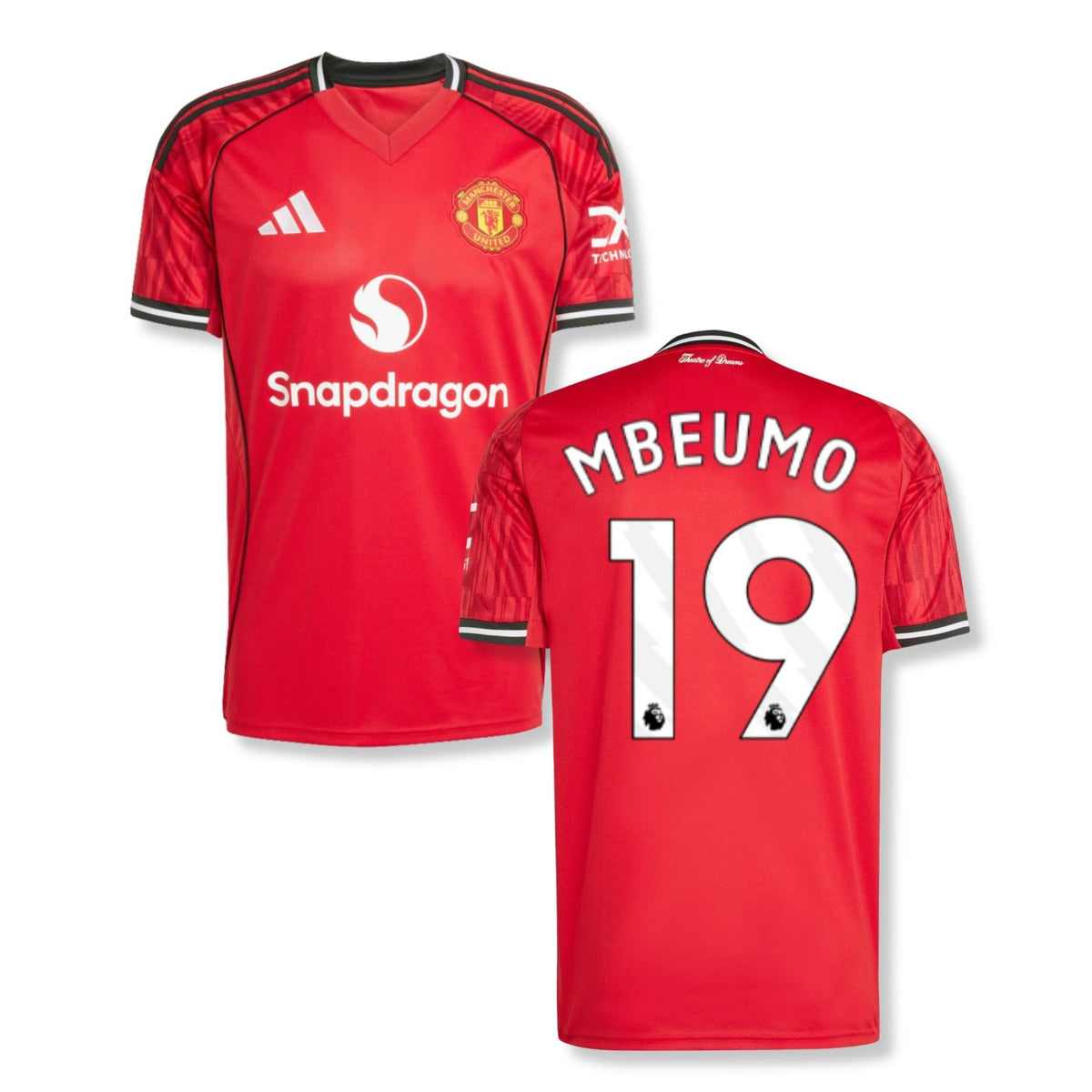 MUFC MANCHESTER UNITED Trikot Home Herren 25 / 26 - MBEUMO 19 - sportiger.de