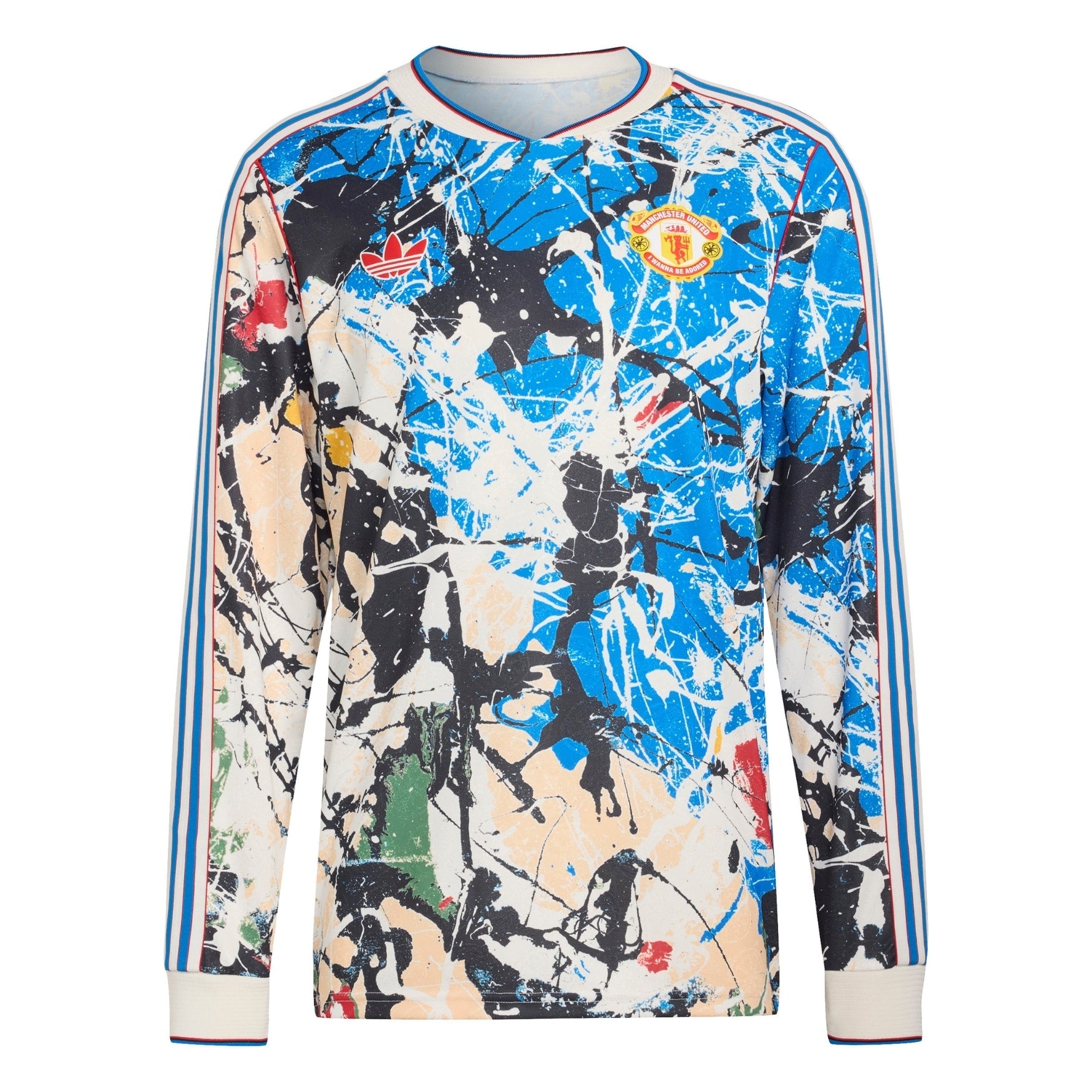 MUFC MANCHESTER UNITED Trikot 'Stone Rose' Herren langarm - sportiger.de