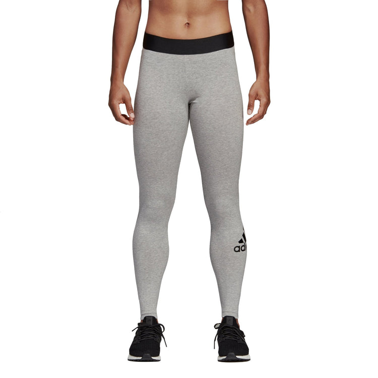 MUST HAVES BADGE OF SPORT TIGHT Frauen grau - schwarz - sportiger.de