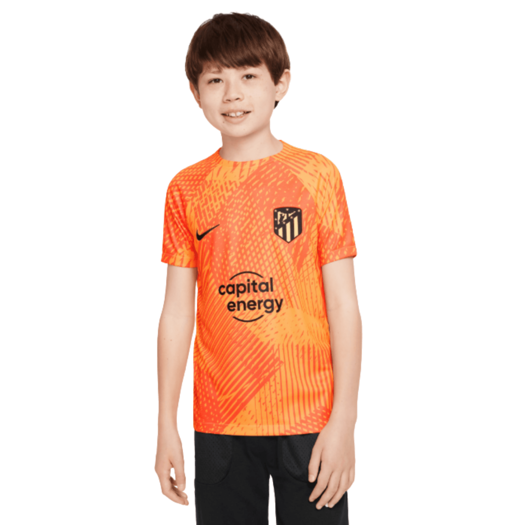 nike ATLETICO MADRID Pre - Match Shirt Kinder orange 22 / 23 - sportiger.de