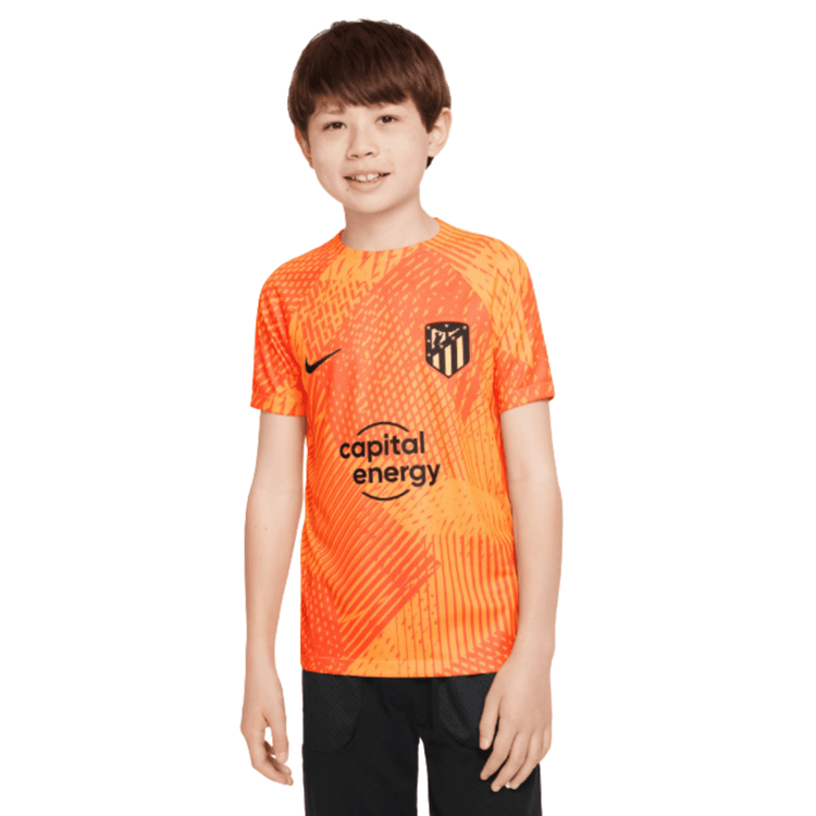 nike ATLETICO MADRID Pre - Match Shirt Kinder orange 22 / 23 - sportiger.de